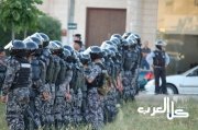 الامن الاردني يمنع وصول متظاهرين الى السفارة الاسرائيلية (شاهدوا الصور)